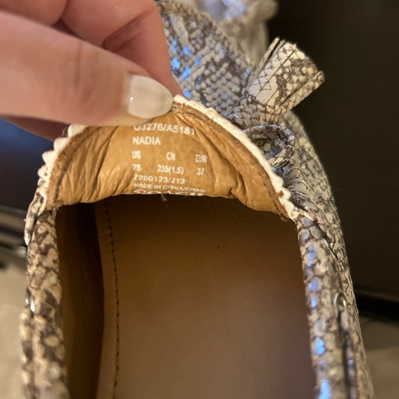 Coach snake embossed driving loafer size 7 - Picture 5 of 5